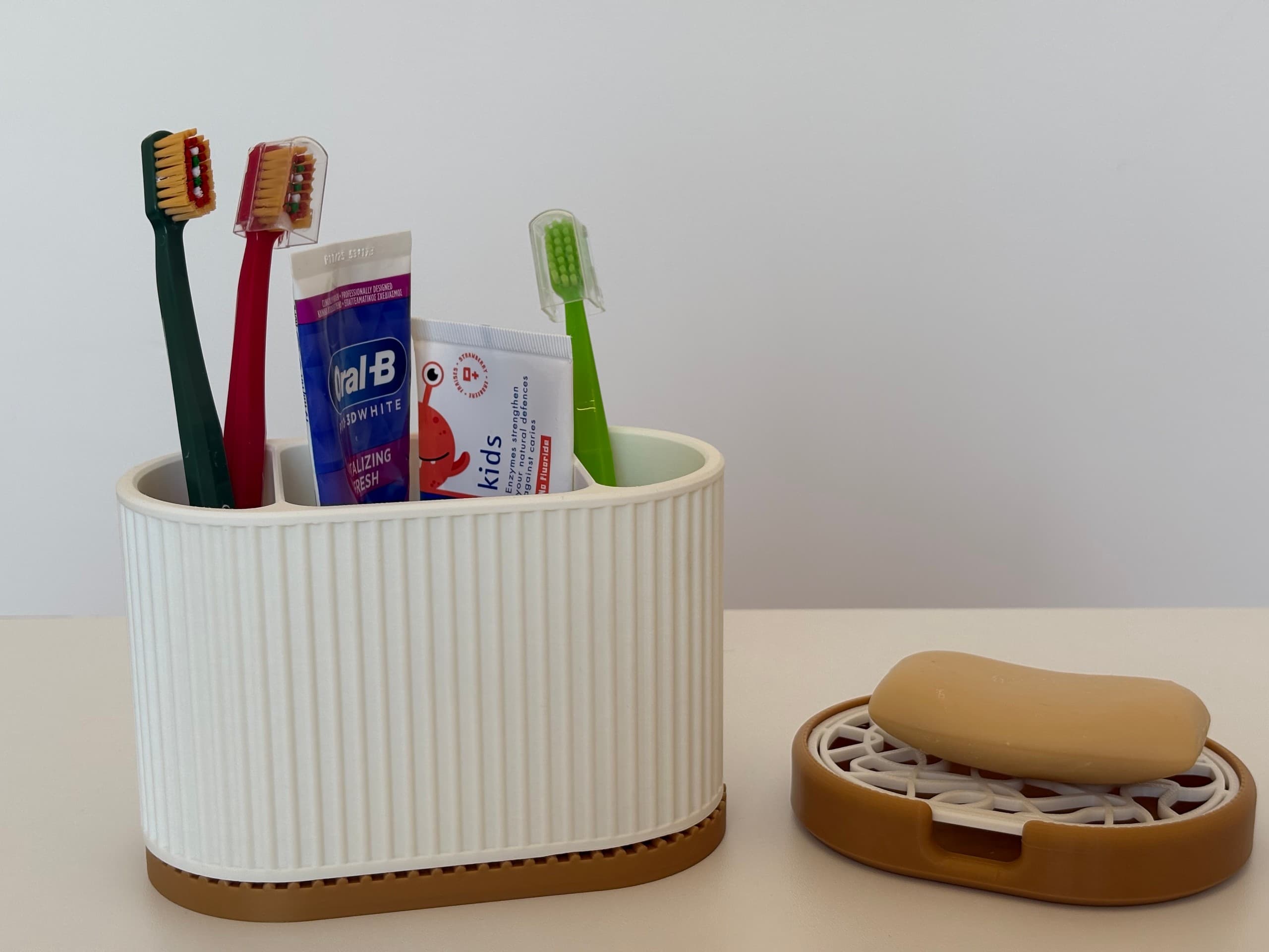 Set organizer za kupatilo i držač za sapun